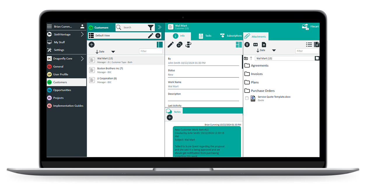 Dragonfly product tour highlighting fast file search and organization across projects and teams